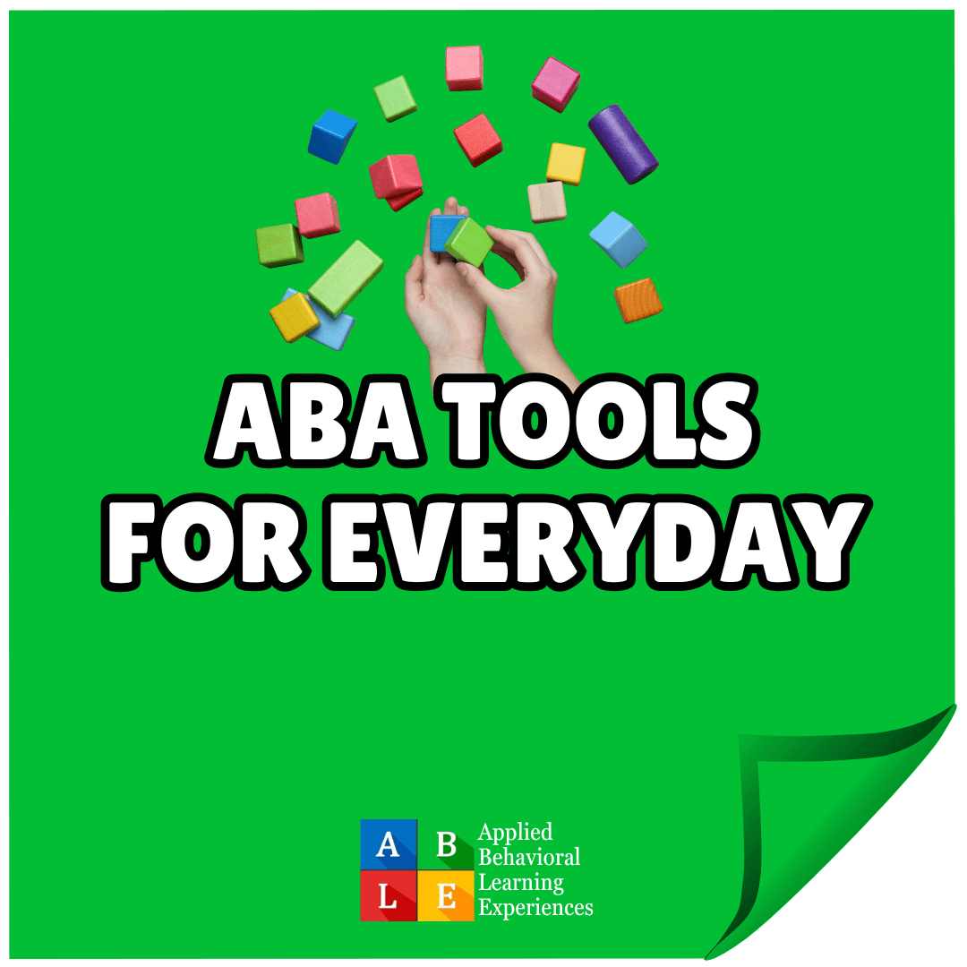 Article to take aba therapy to home