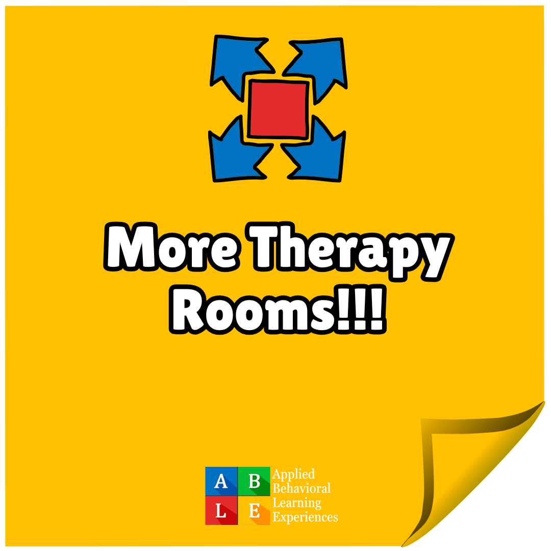 Expanding ABA Therapy Clinics to have more kids. and speed up wait list.