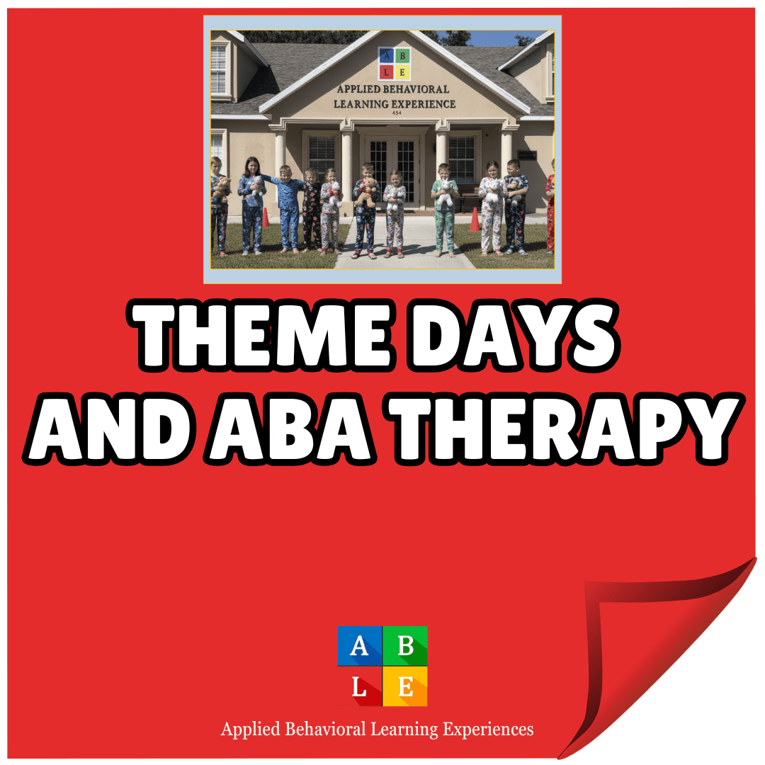 How theme days help kids with autism