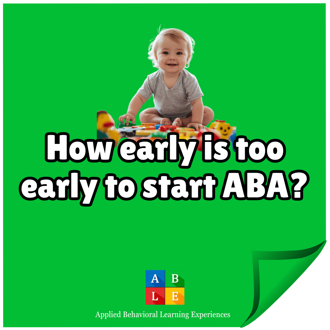 Kid with autism playing with toys as an early intervention program therapy